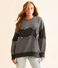 Pieced Pullover