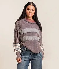 Pieced Raw Edge Top
