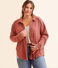 Pieced Shacket