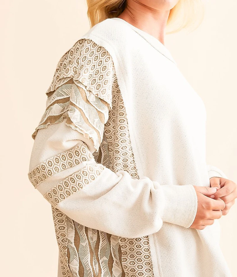 Pieced Pullover