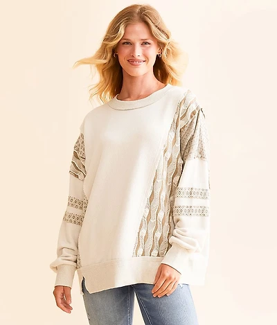 Pieced Pullover