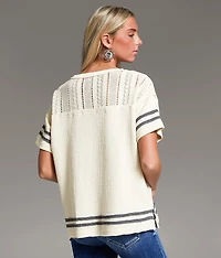 Textured Knit Top
