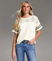 Textured Knit Top
