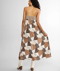 Patchwork Maxi Tank Top
