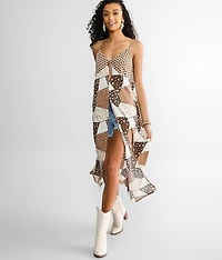 Patchwork Maxi Tank Top
