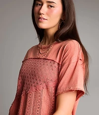 Pieced Lace Top