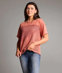 Pieced Lace Top