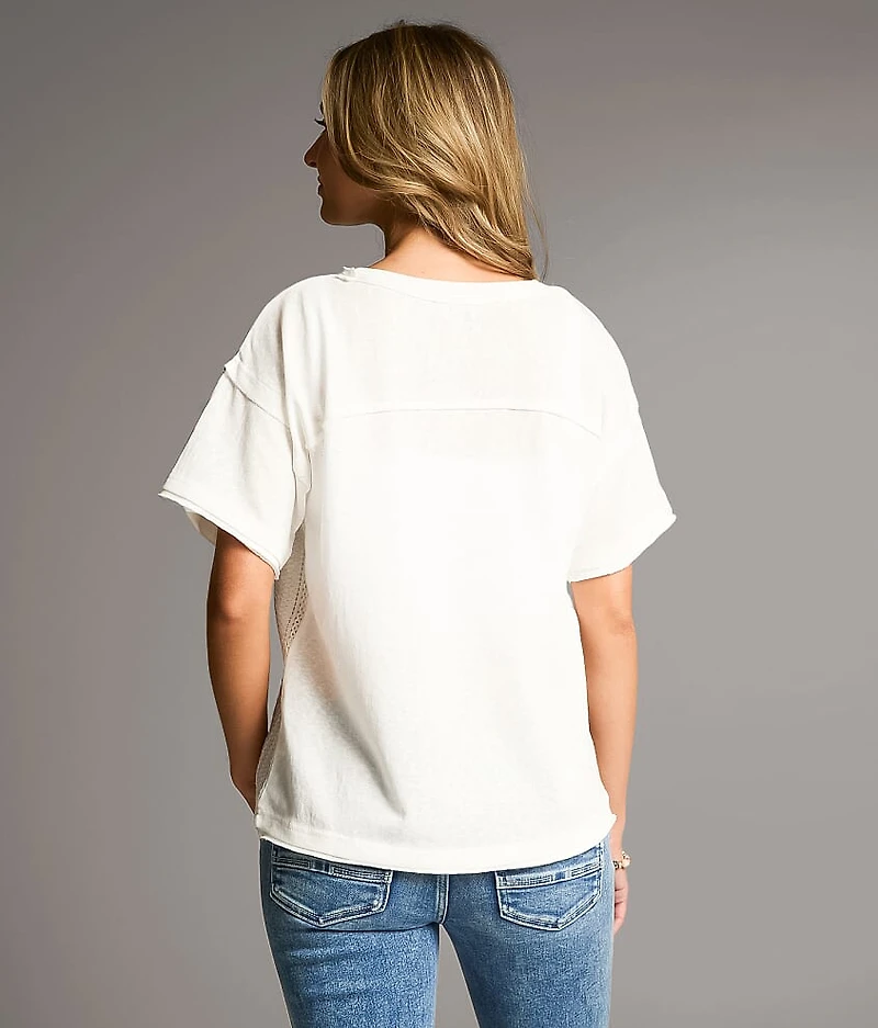 Pieced Lace Top
