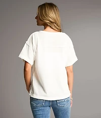 Pieced Lace Top