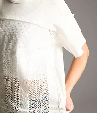 Pieced Lace Top