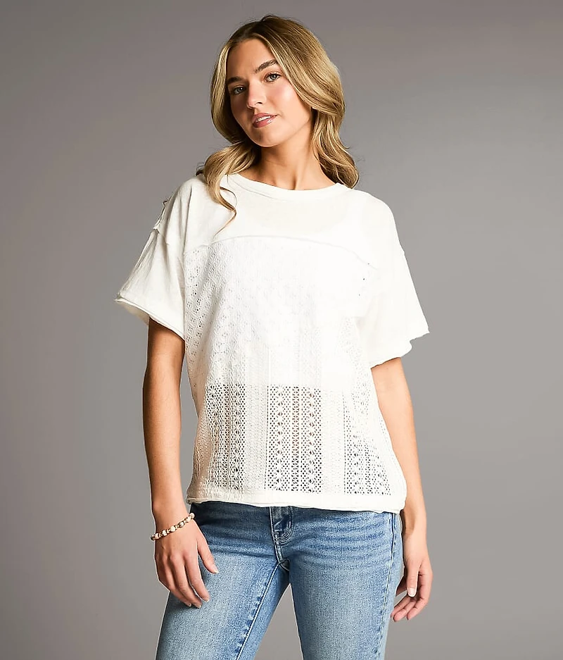 Pieced Lace Top