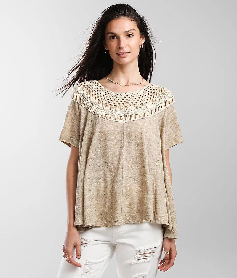 Crochet Yoke Top