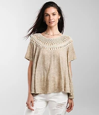 Crochet Yoke Top
