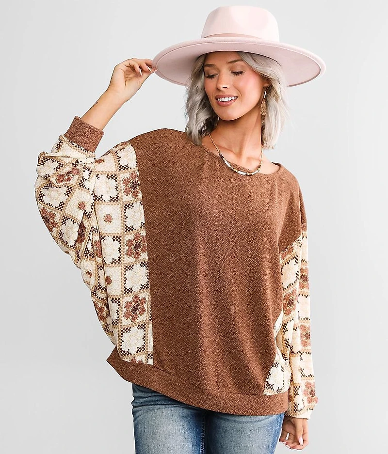 Nubby Dolman Top