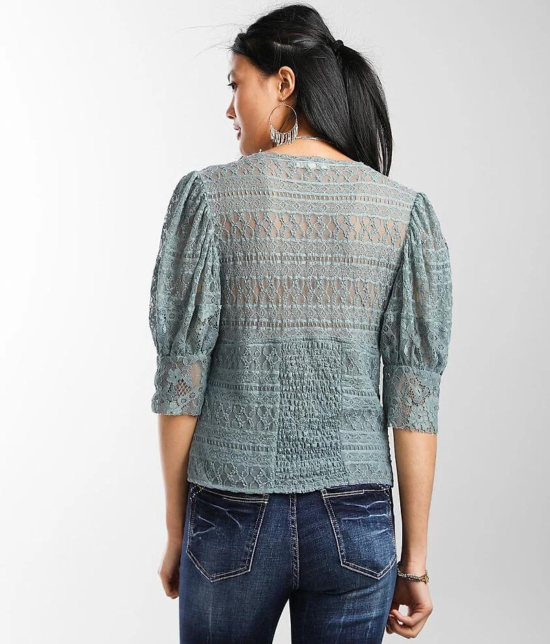 Floral Lace Top