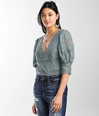 Floral Lace Top