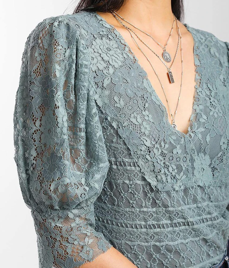 Floral Lace Top