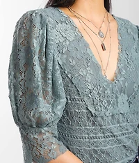 Floral Lace Top