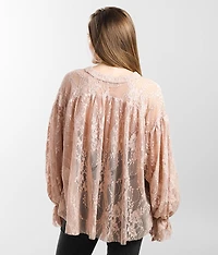Flowy Lace Blouse