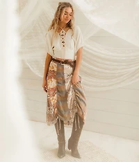 O-Ring Crochet Trim Top