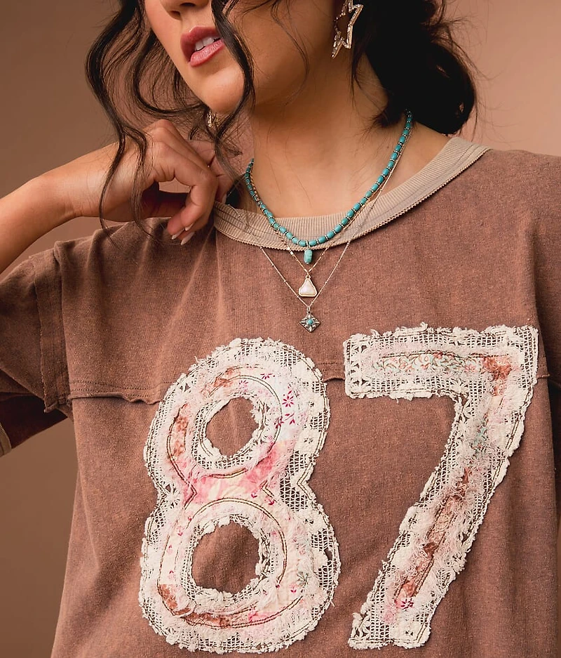 Pieced 87 Washed T-Shirt