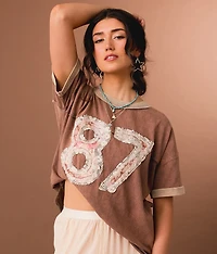Pieced 87 Washed T-Shirt