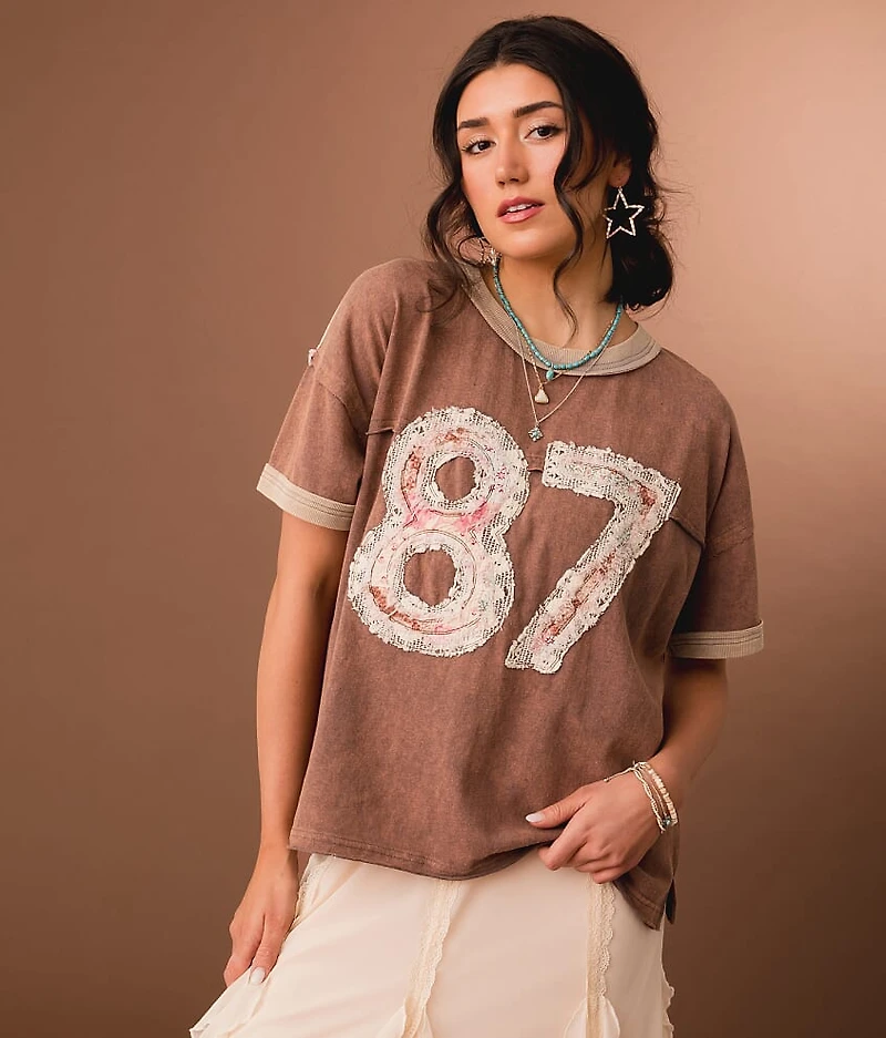Pieced 87 Washed T-Shirt