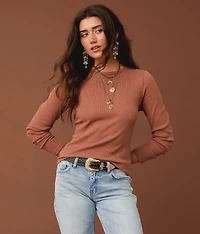 Back Lace-Up Top