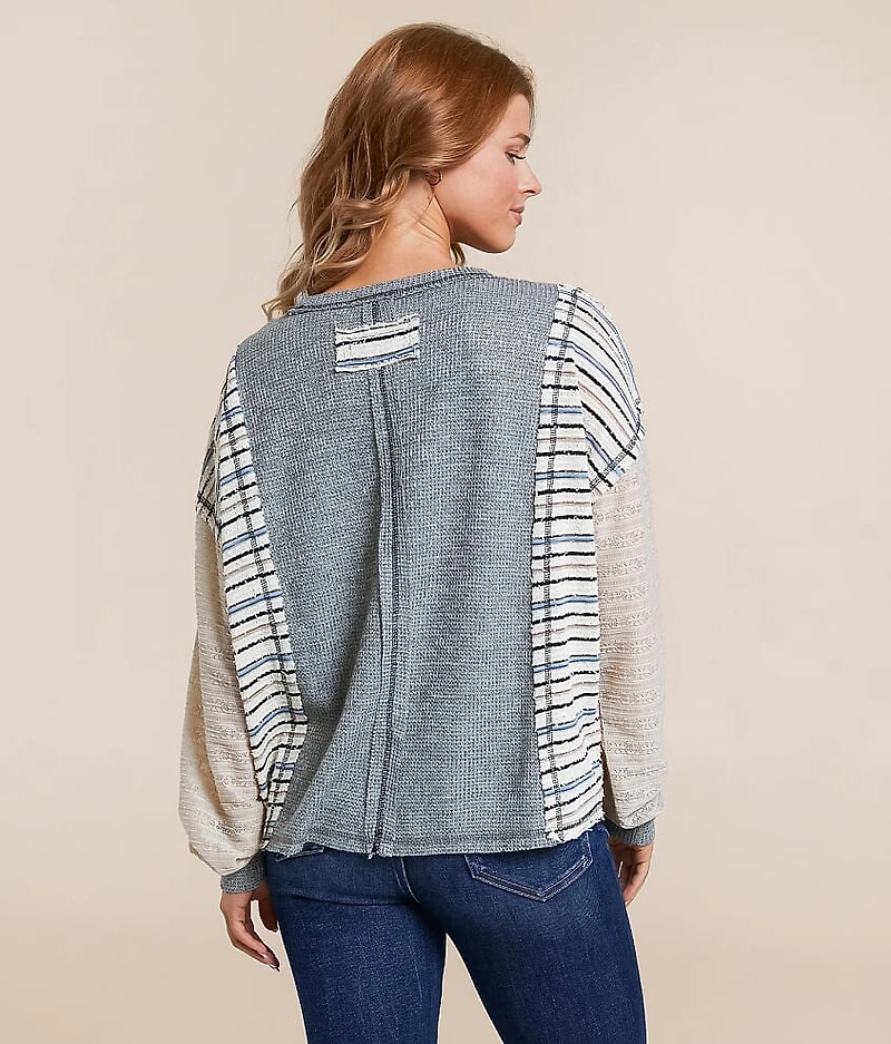 Pieced Lace Top