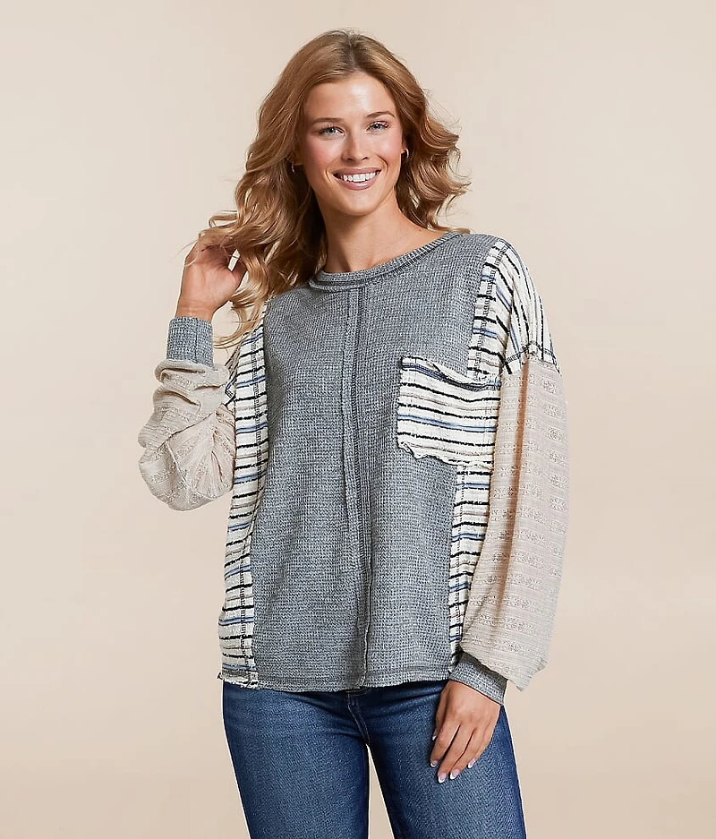 Pieced Lace Top