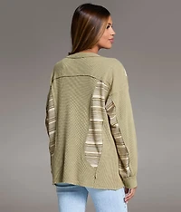 Raw Edge Washed Thermal