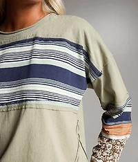 Mixed Print Top