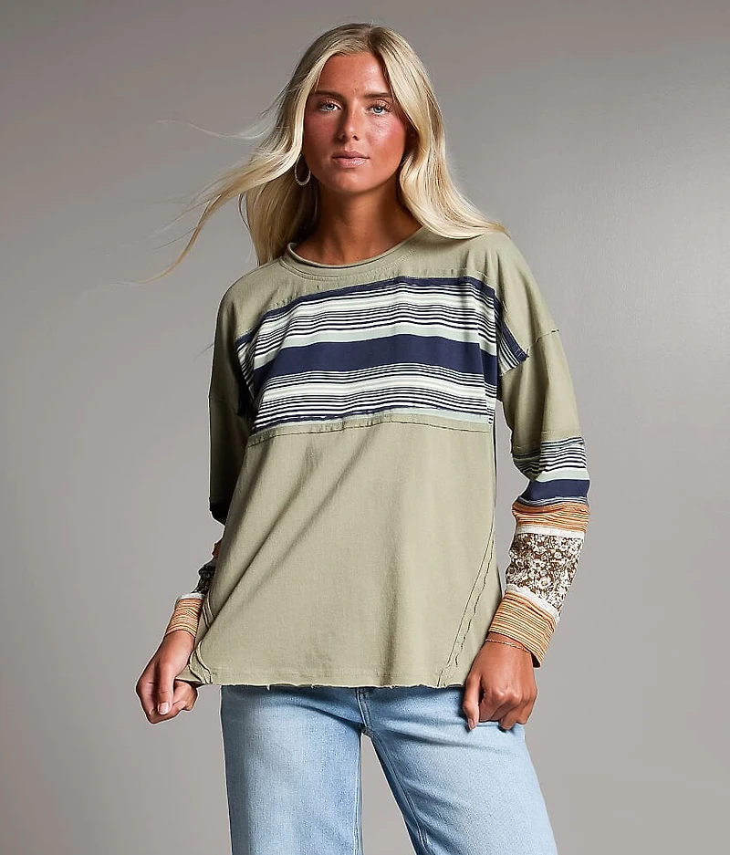 Mixed Print Top