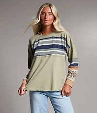 Mixed Print Top