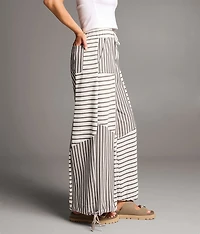 Striped Baggy Jogger