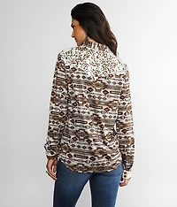 Aztec Knit Shirt