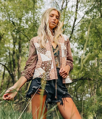 Patchwork Quilted Shirt