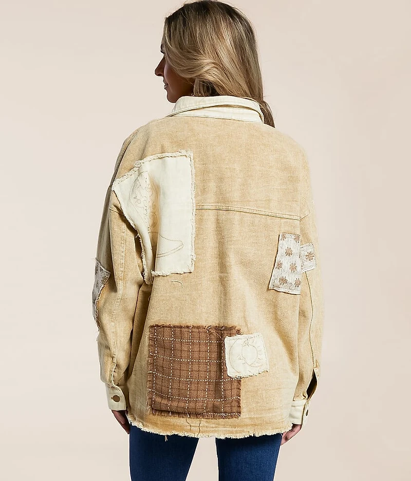 Patchwork Denim Jacket