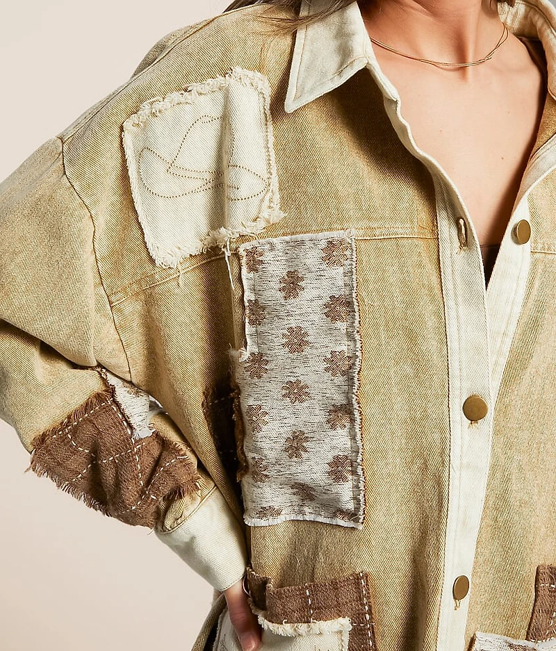 Patchwork Denim Jacket