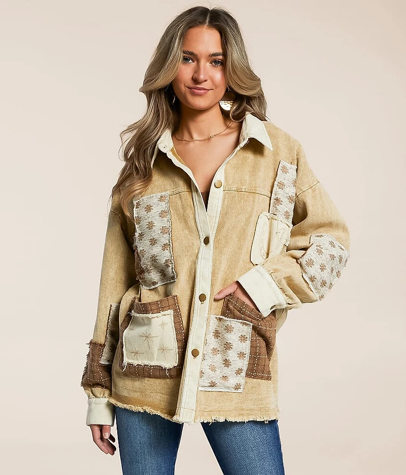Patchwork Denim Jacket