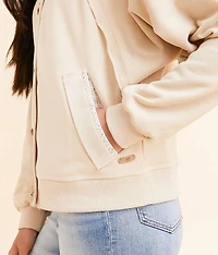 Raw Edge Cardigan