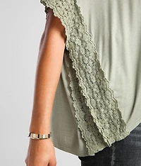 Lace Applique Top