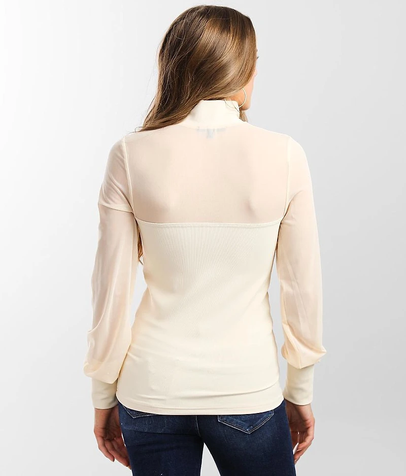 Pieced Mesh Top