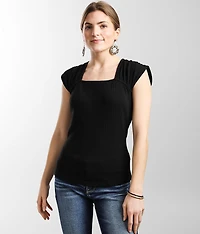 Ruched Sleeve Top