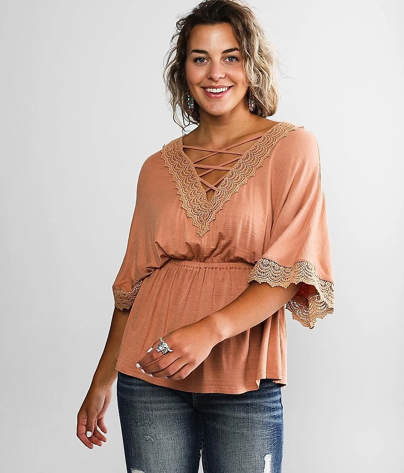 Strappy Crochet Top