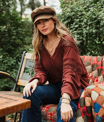 Crinkle Woven Top