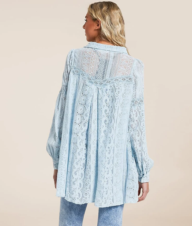 Floral Tunic Blouse