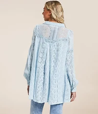 Floral Tunic Blouse