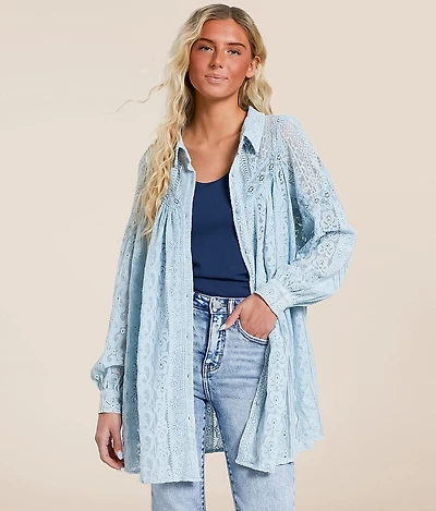 Floral Tunic Blouse
