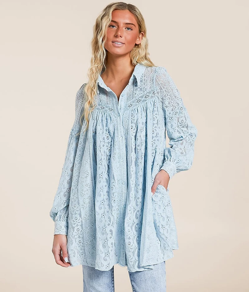 Floral Tunic Blouse